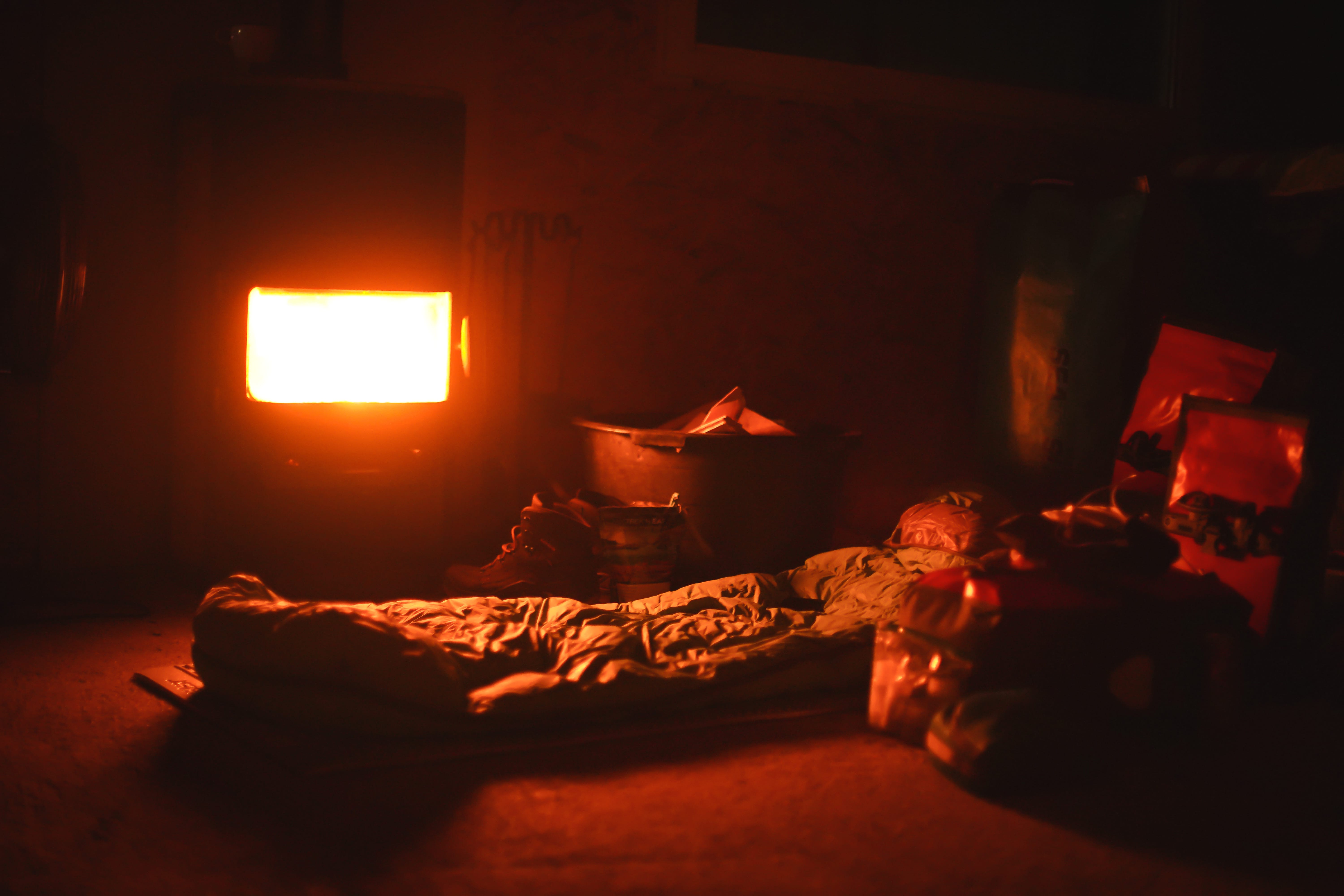 Sleeping place Day 1 Sleeping place Day 1