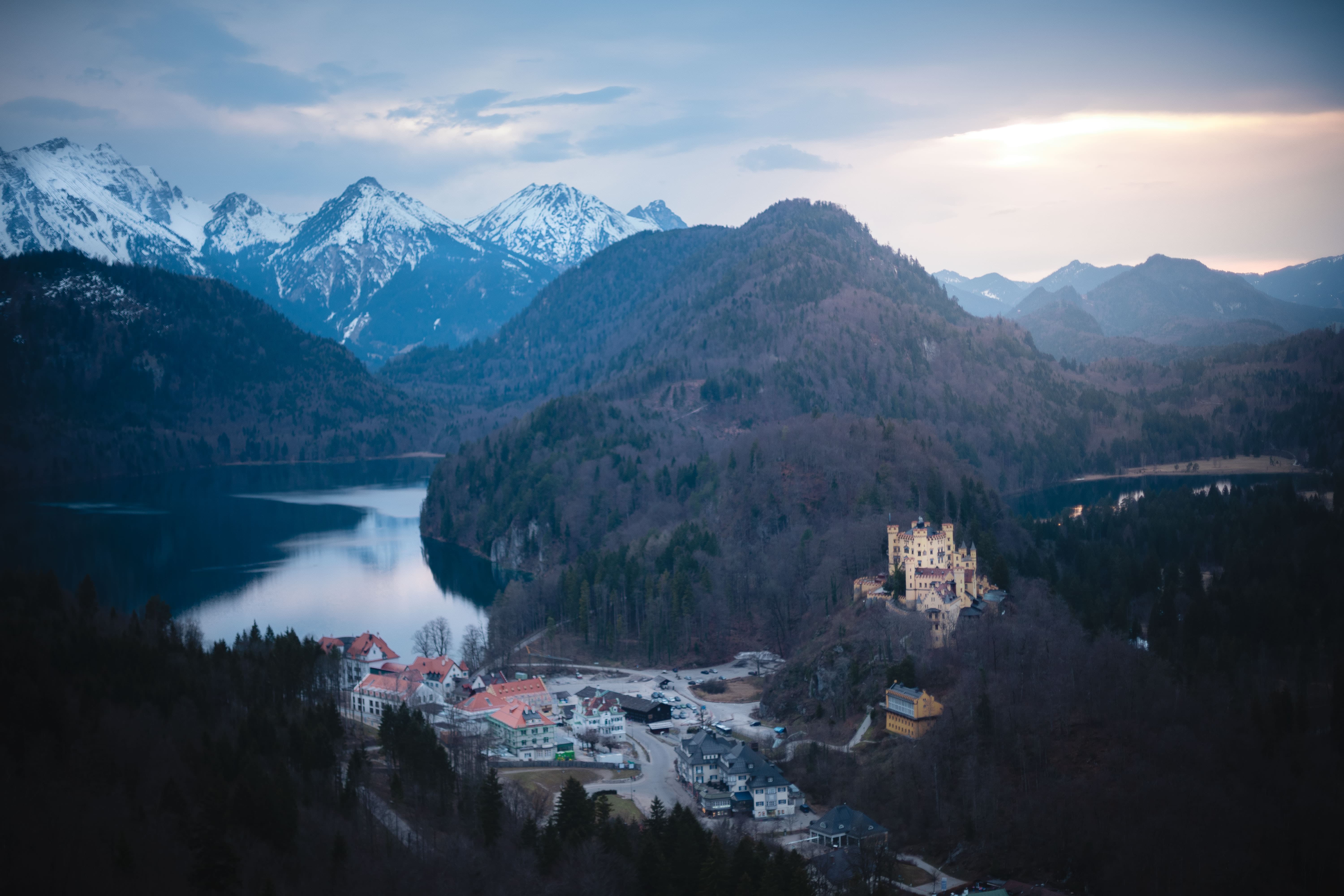 Sunset Hohenschwangau Sunset Hohenschwangau