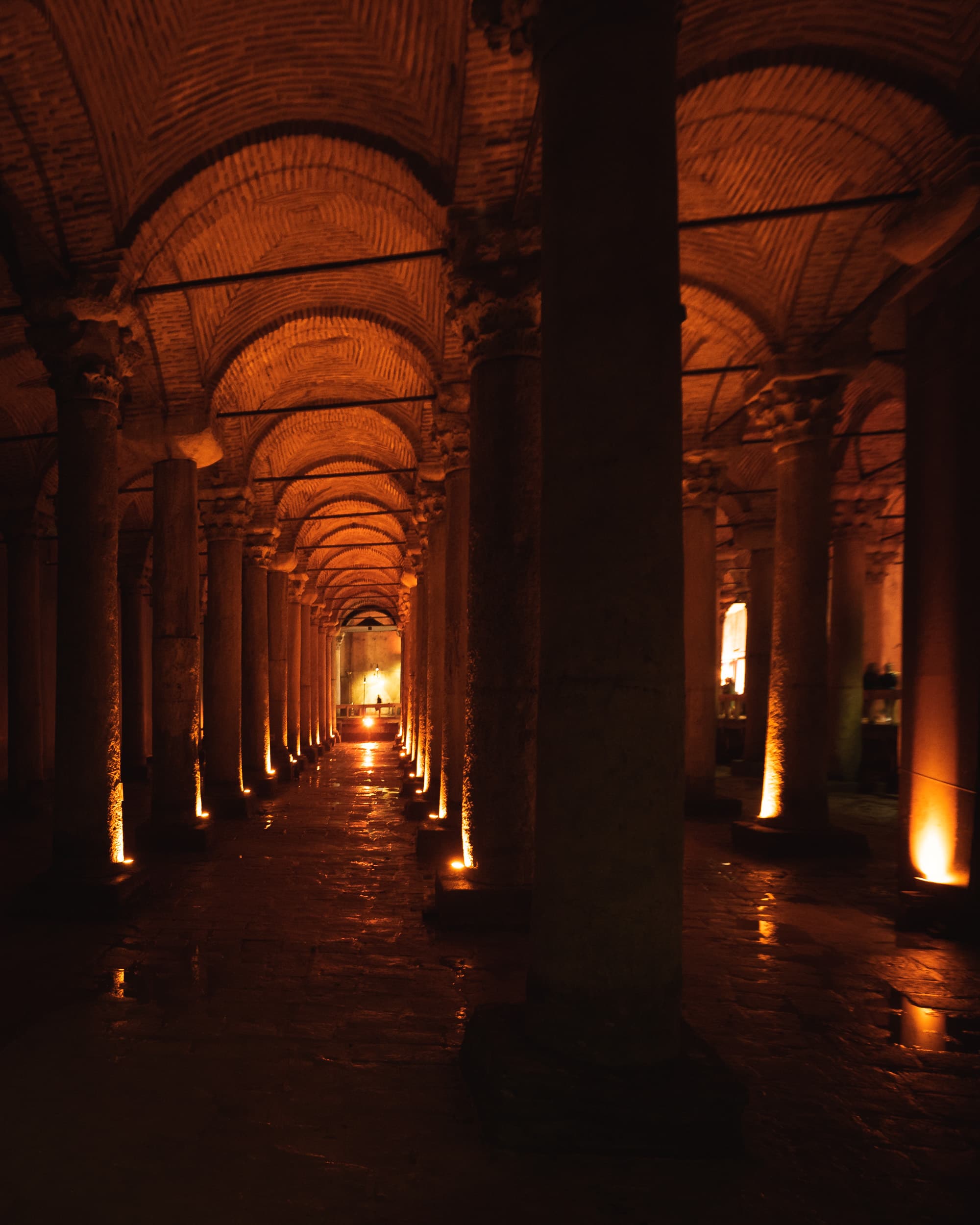 Basilica Cistern in Istanbul Basilica Cistern in Istanbul
