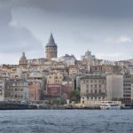 Galata tower skyline Istanbul
