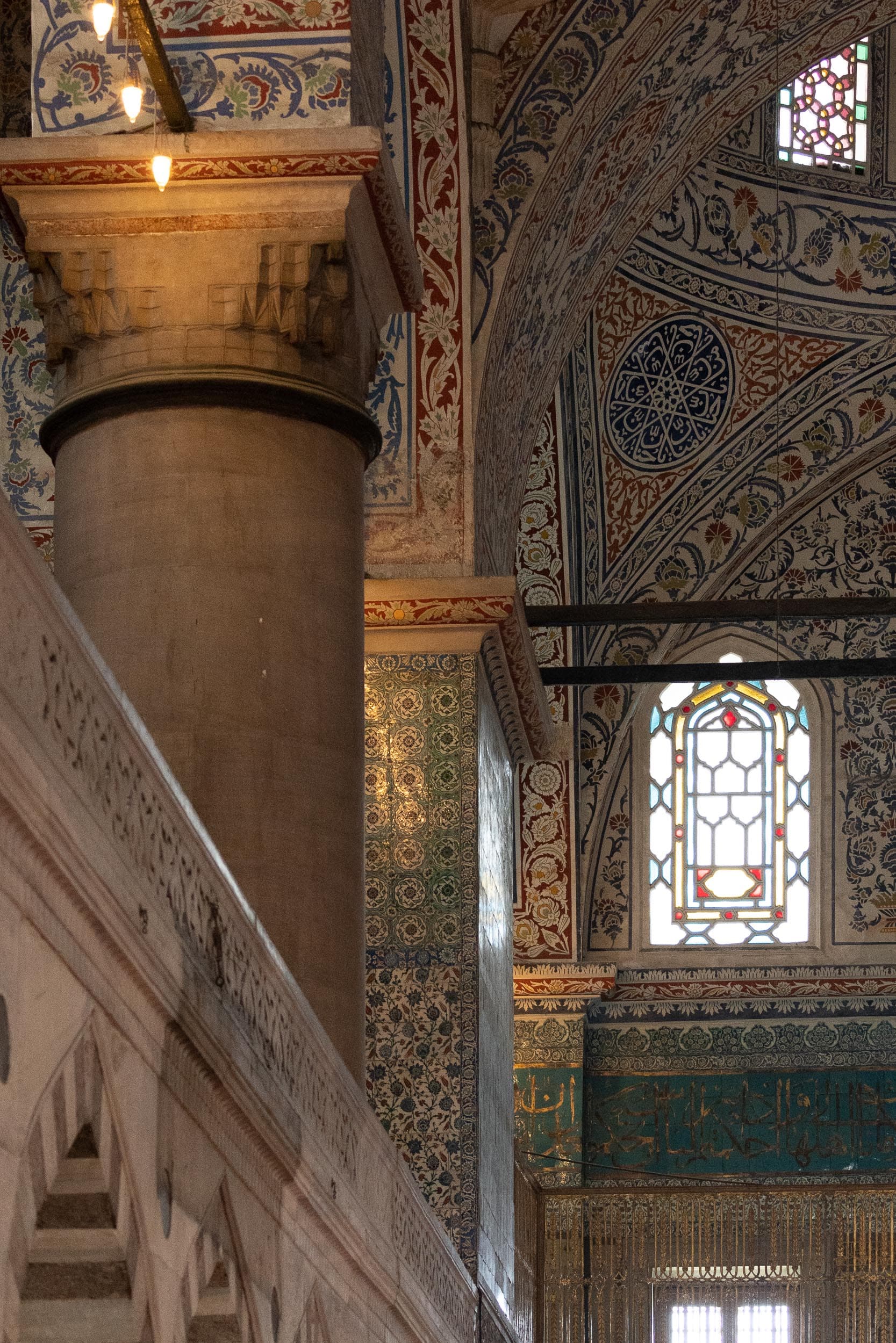 Inside sultan ahmet mosque Istanbul Inside sultan ahmet mosque Istanbul