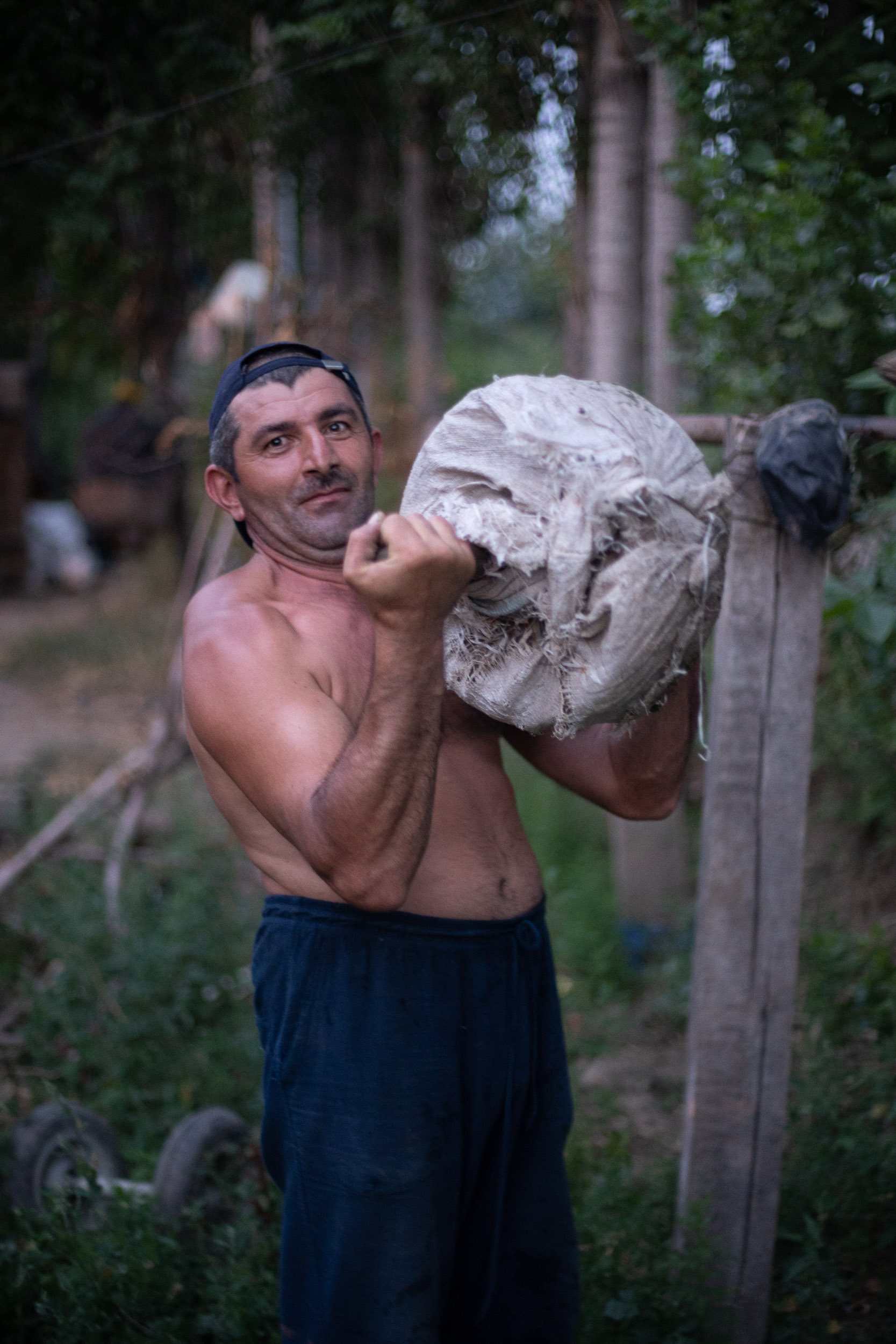 Azerbajiani man home training Azerbajiani man home training