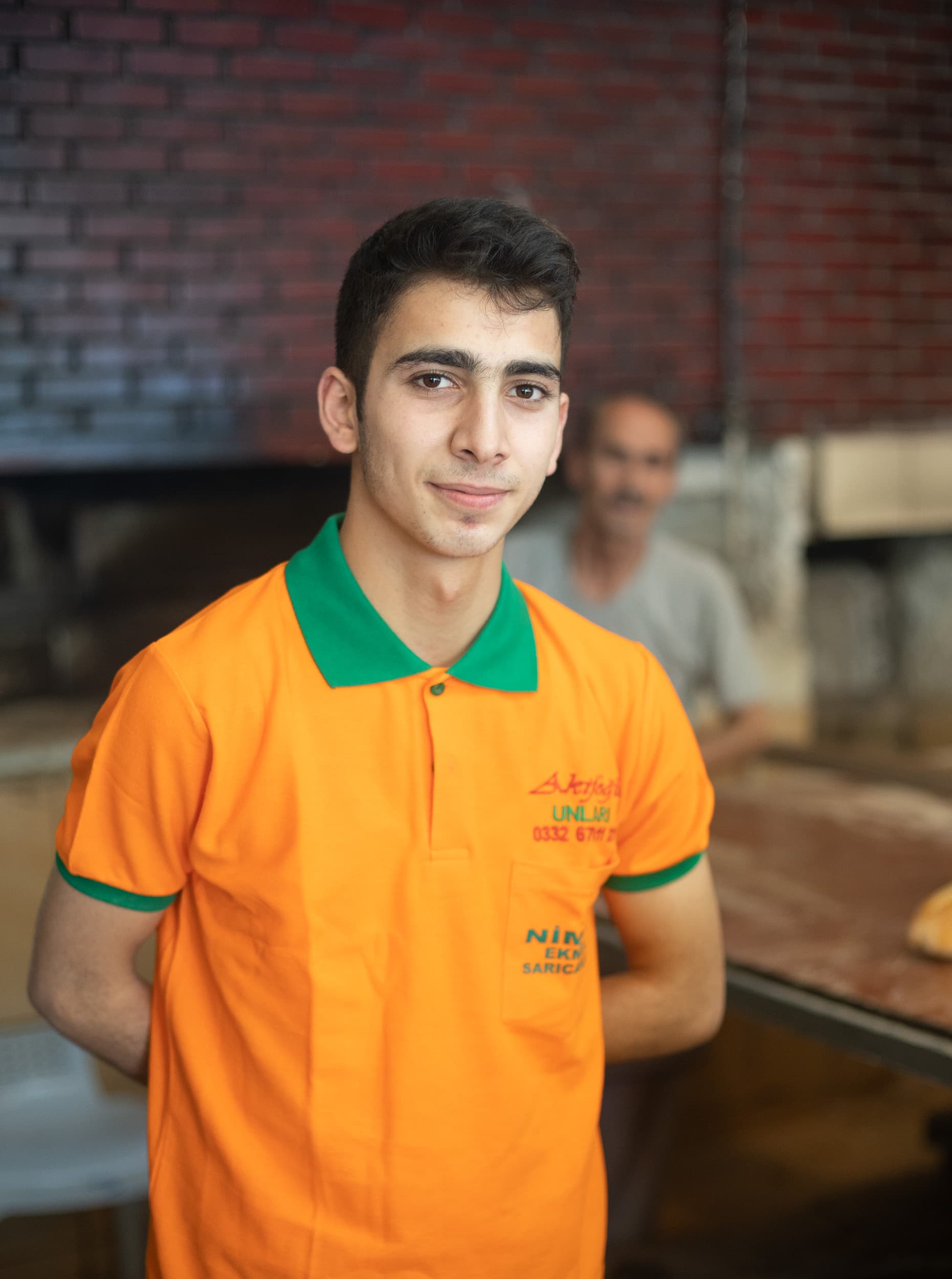 Turkish baker portrait