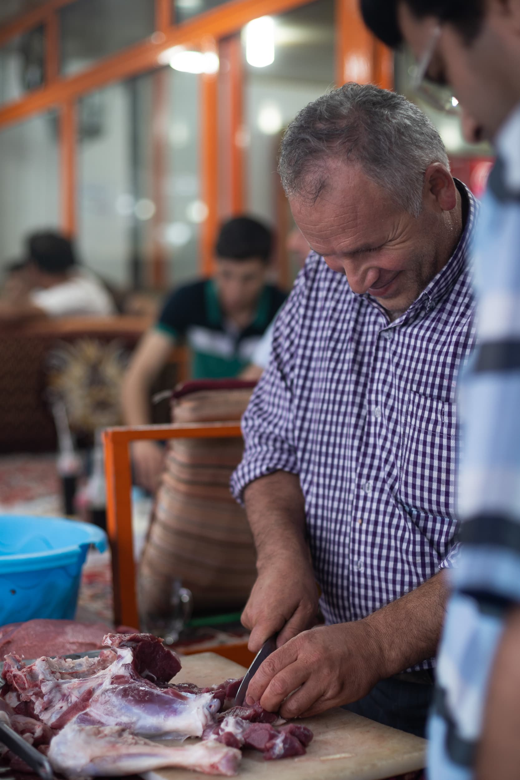 Iranian butcher Iranian butcher