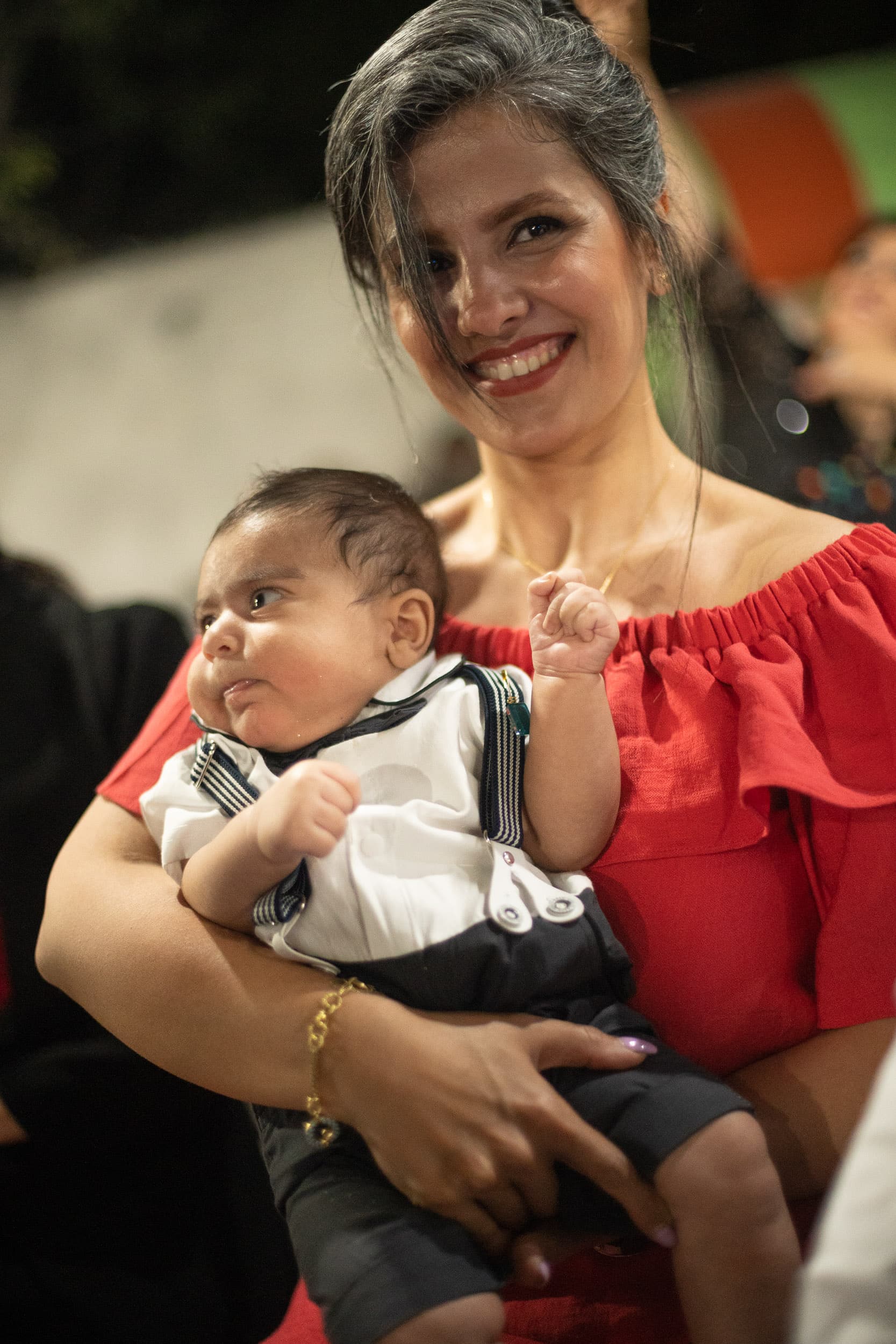 Iranian woman with baby Iranian woman with baby