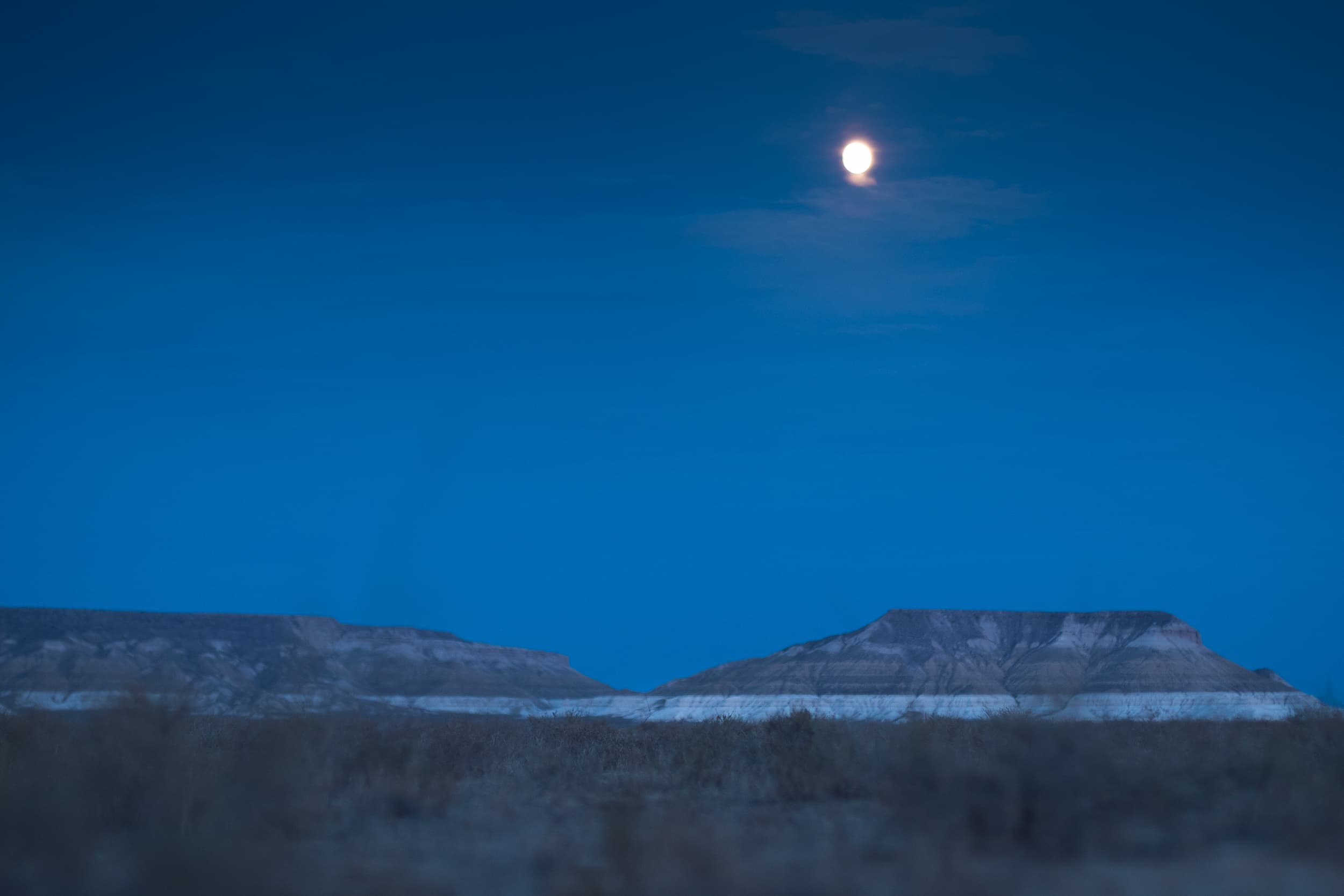 clear night sky in Kazakhstan desert clear night sky in Kazakhstan desert