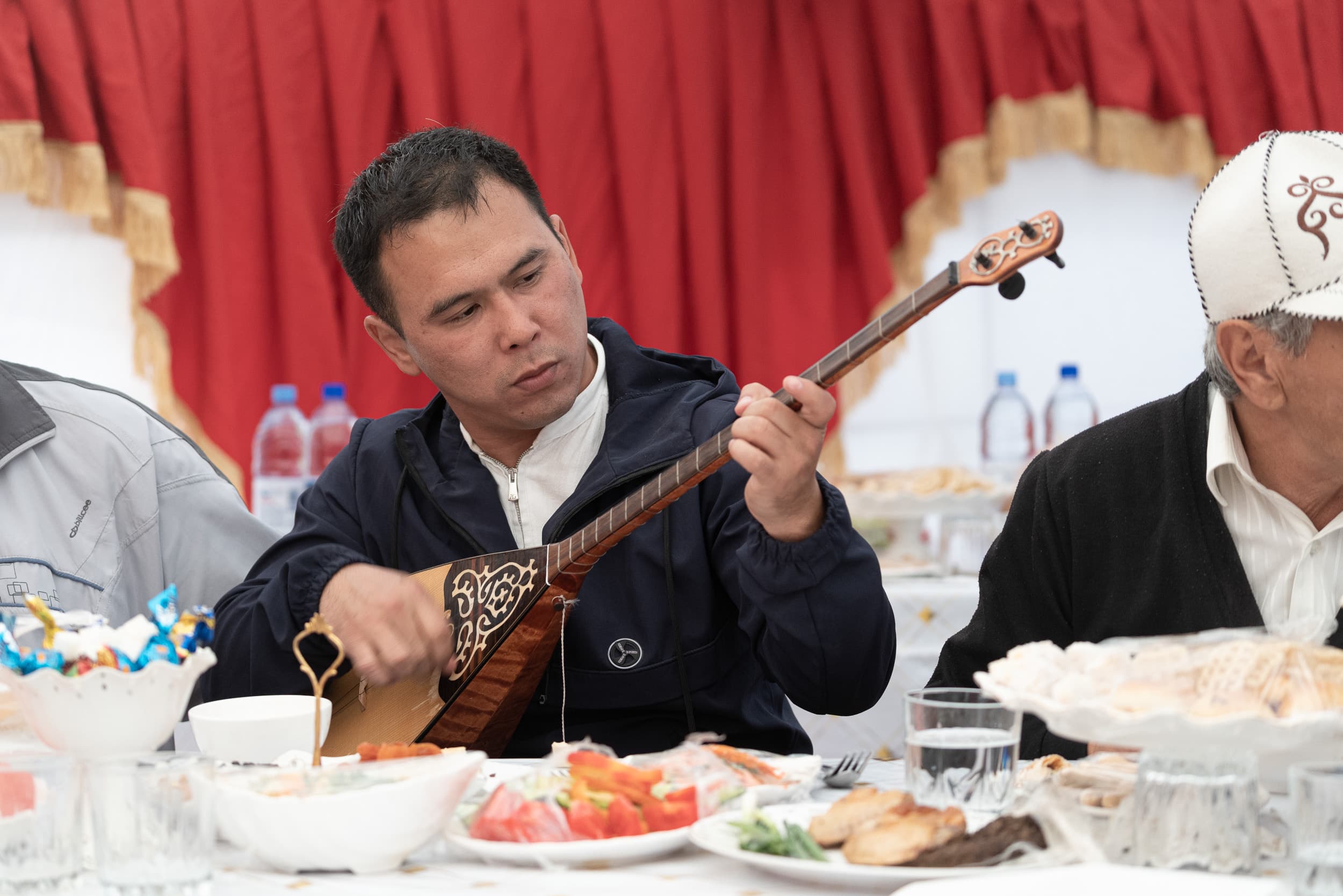 Kazakh musician Kazakh musician