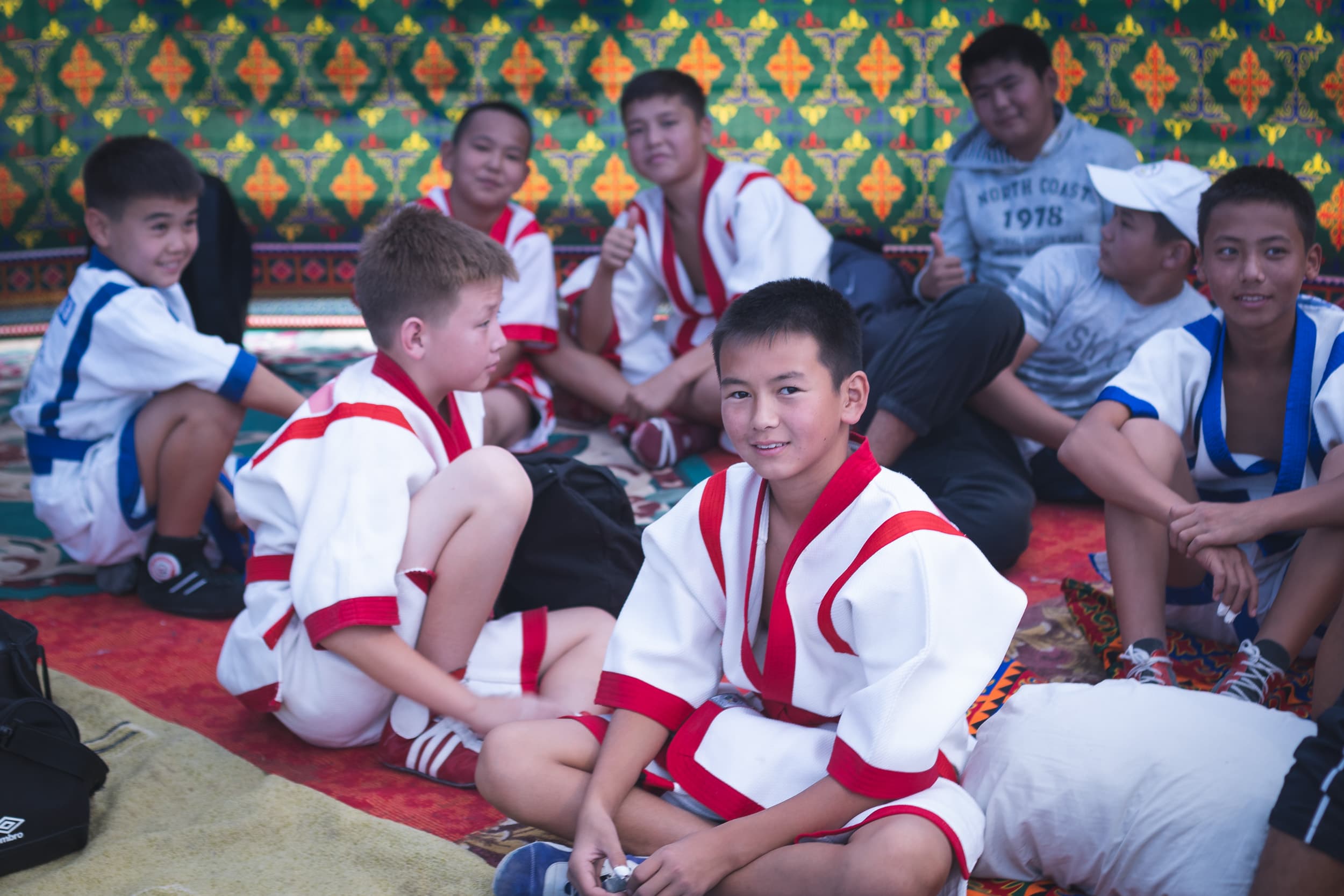 Kazakh wrestling offspring Kazakh wrestling offspring