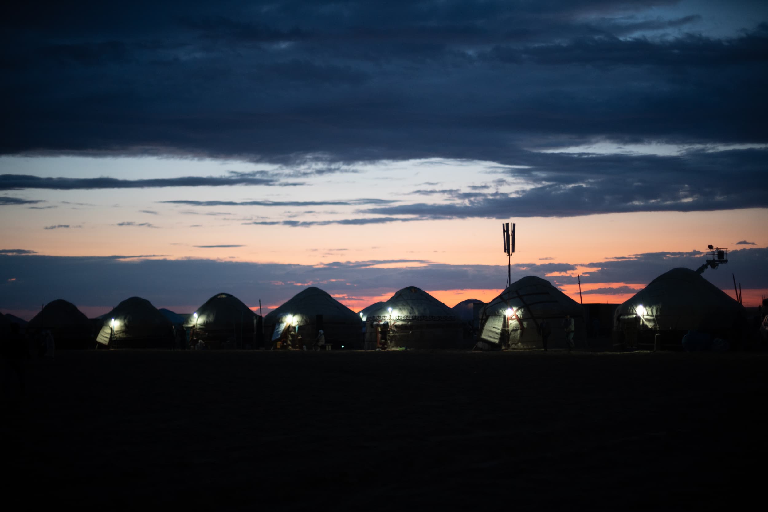 Kazakh yurts Kazakh yurts