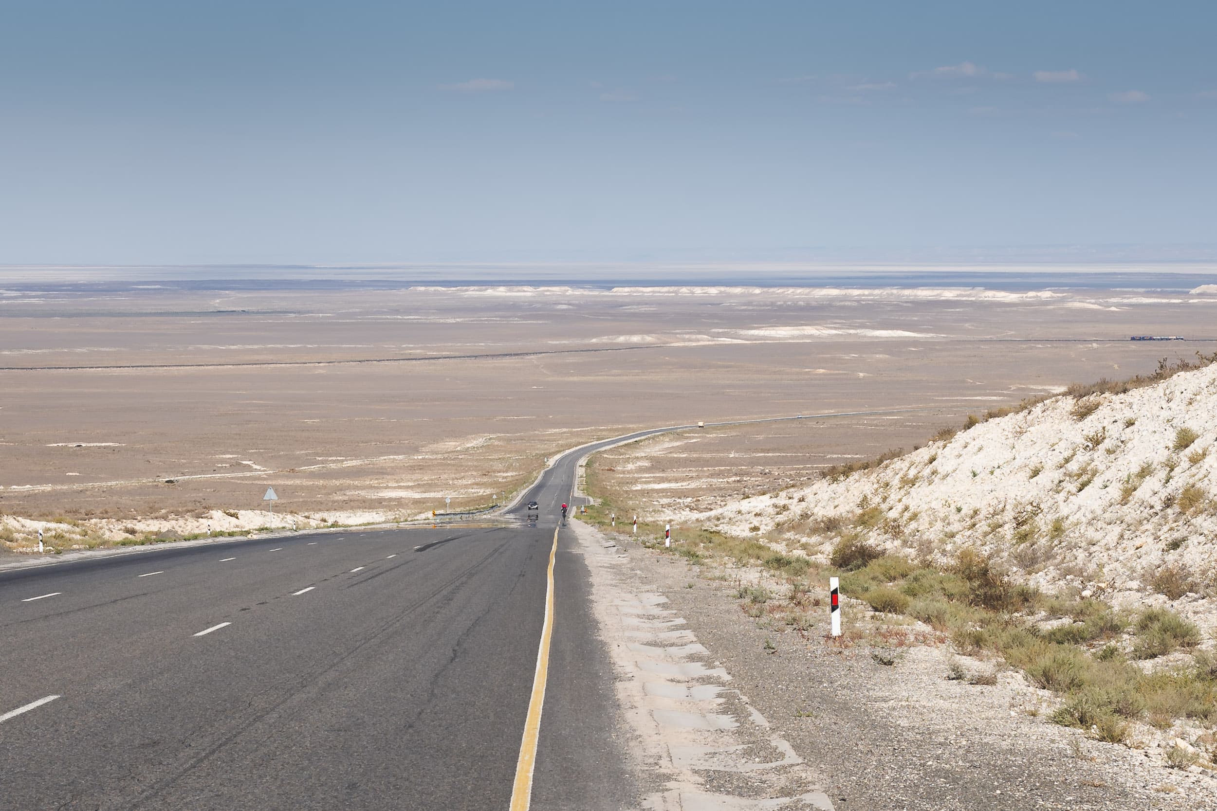 Kazakhstan desert crossing