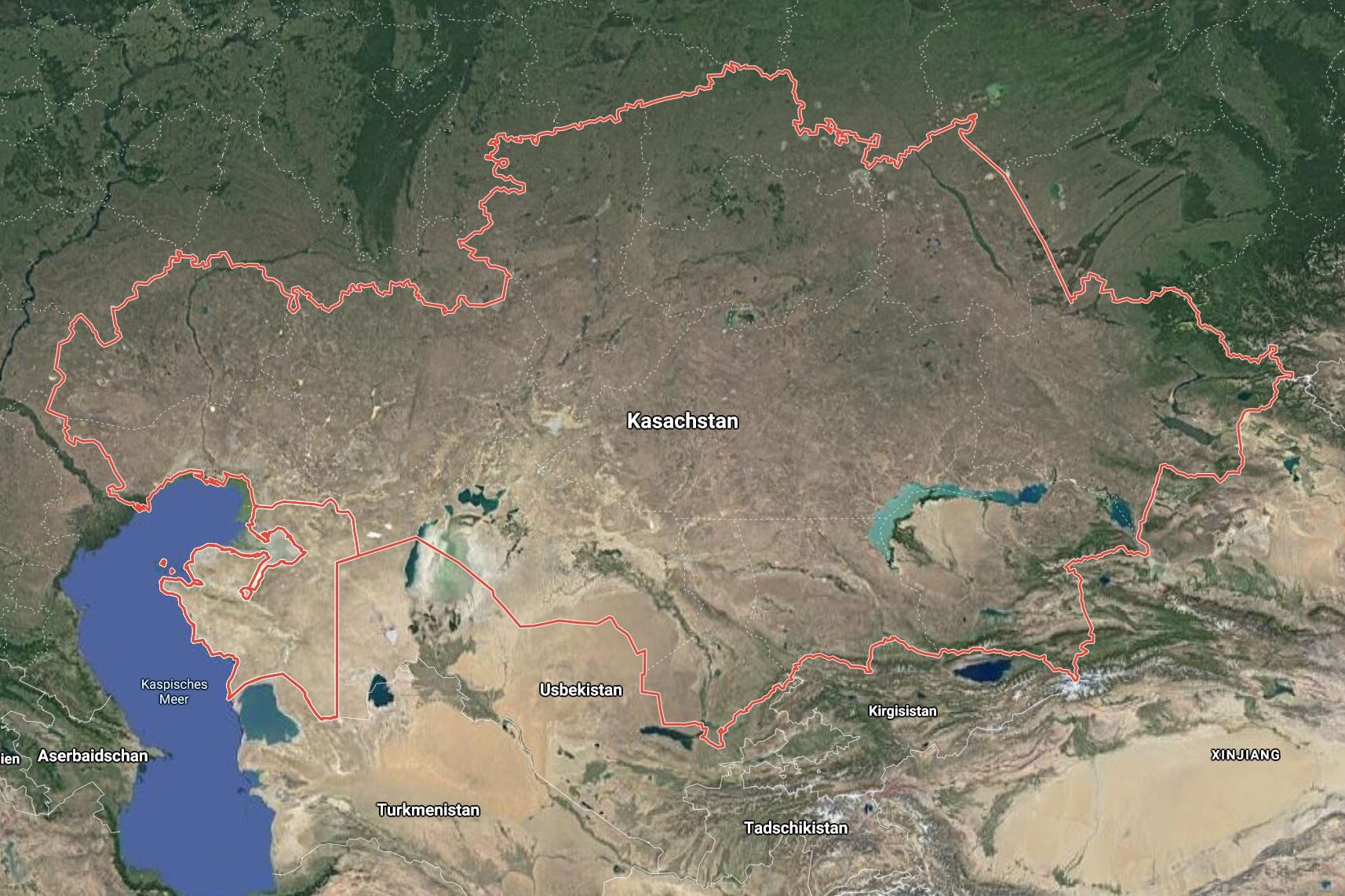 Kazakhstan map Kazakhstan map