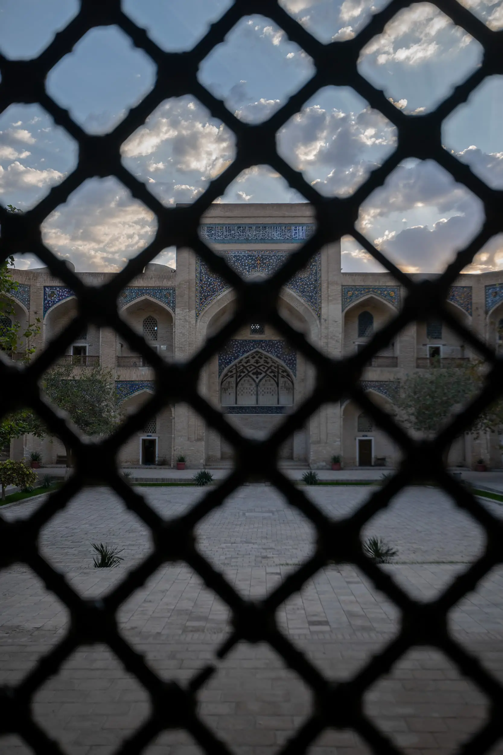 behind bars in Uzbekistan