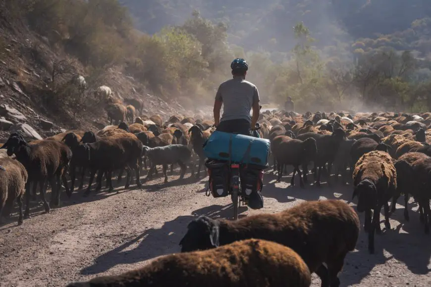 Bicycle touring along the Pamir Highway Bicycle touring along the Pamir Highway