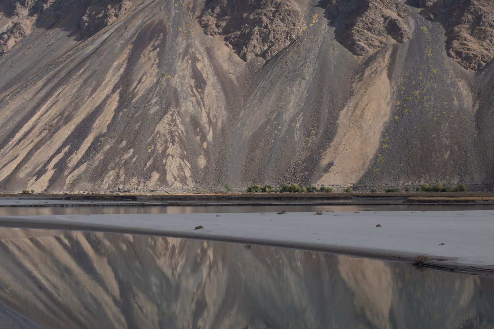 Pamir mountain reflections