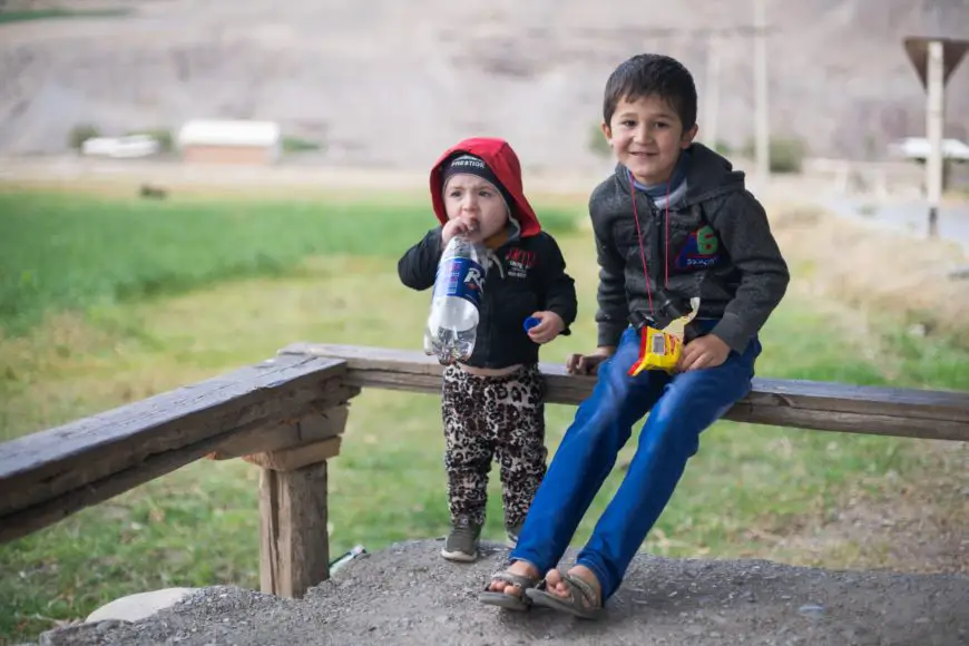 two little Tadjik boys two little Tadjik boys