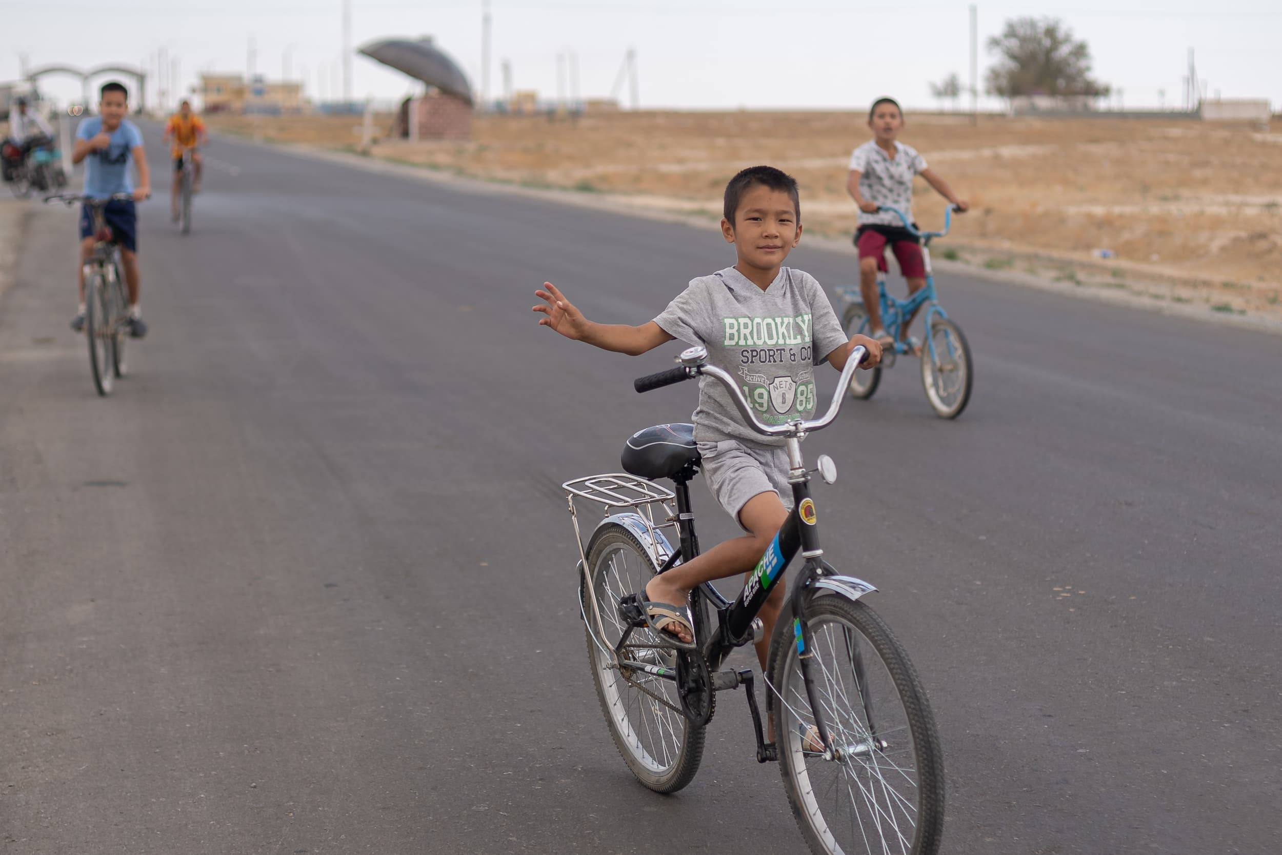 young cyclists Uzbekistan young cyclists Uzbekistan