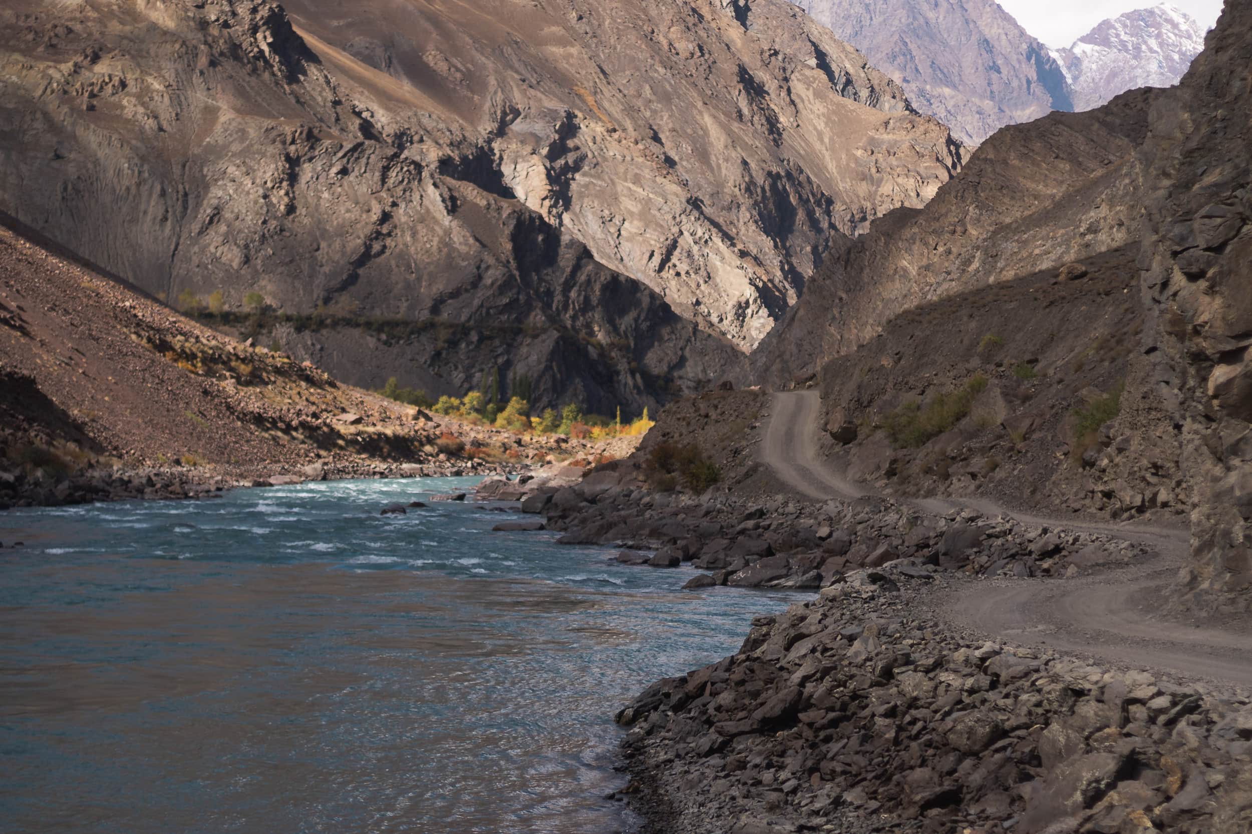 Bartang Valley roads Bartang Valley roads