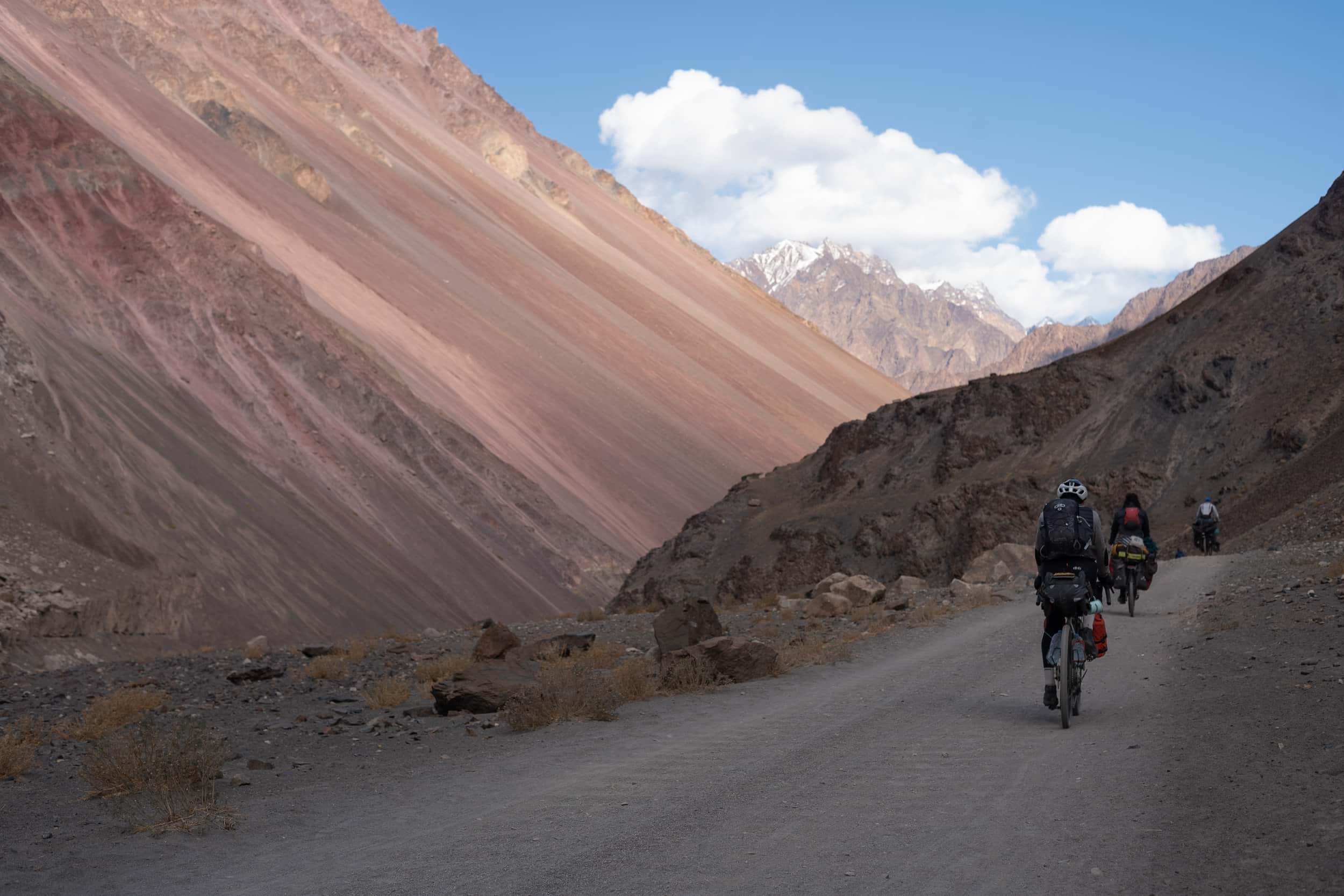 Bicycle touring Tadjikistan