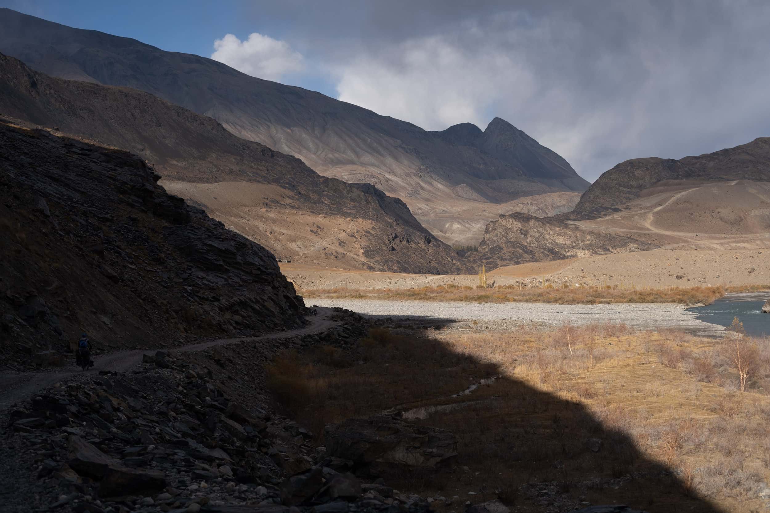 contrastful Bartang Valley contrastful Bartang Valley