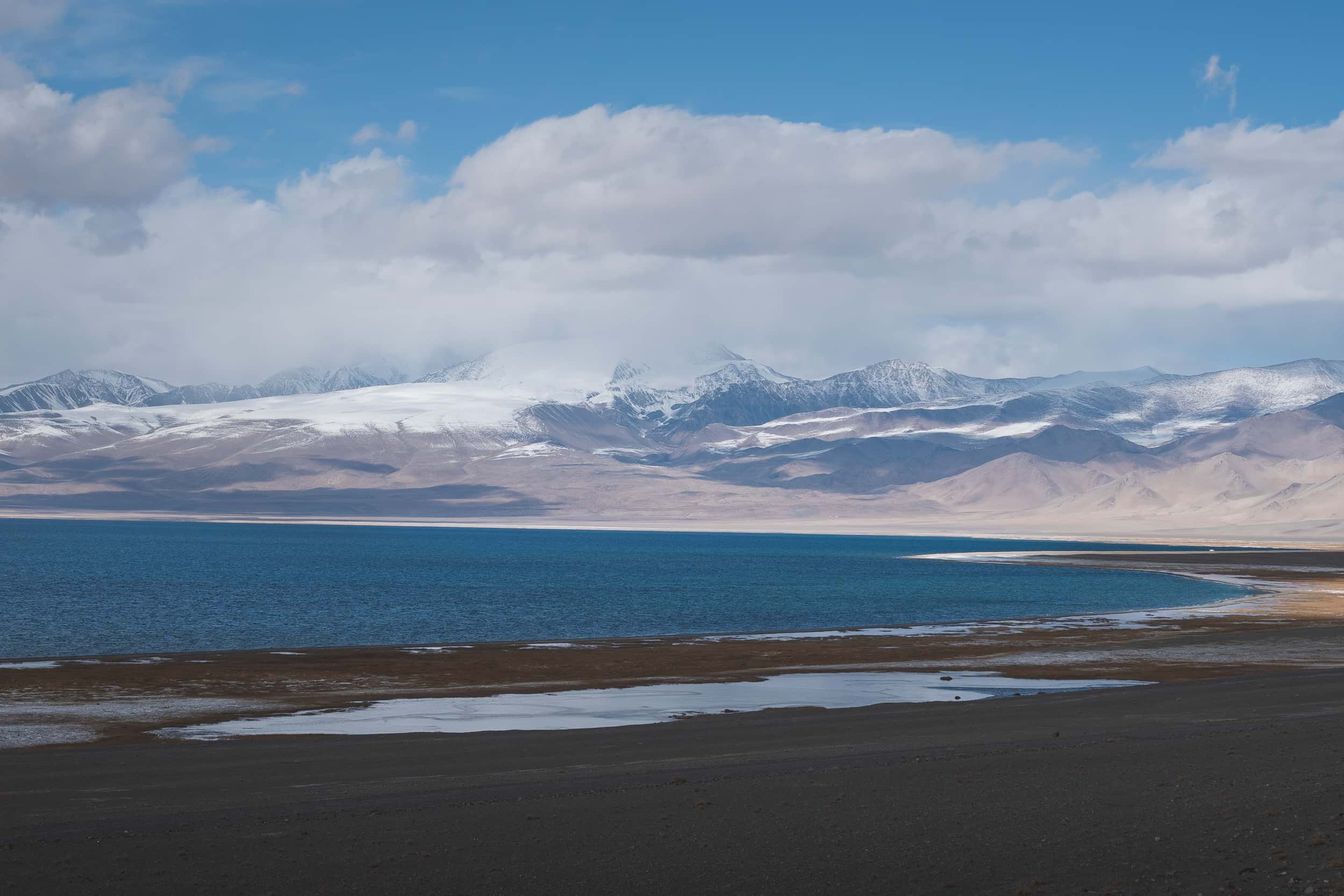 Karakul lake Pamir Highway Tadjikistan Karakul lake Pamir Highway Tadjikistan