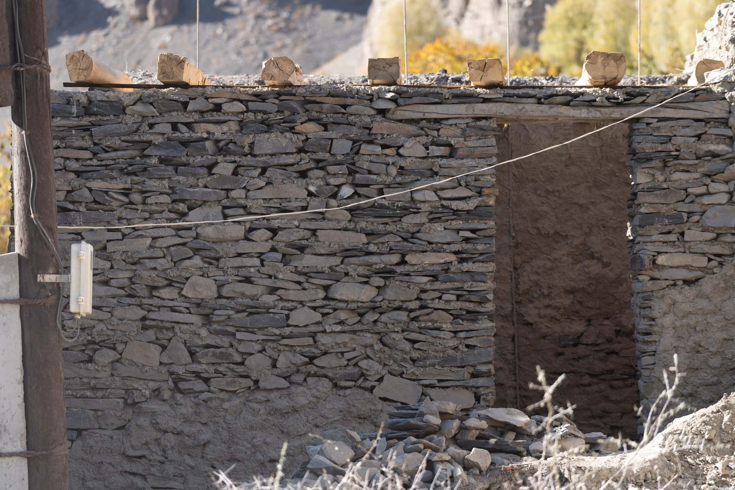stone houses Bartang Valley stone houses Bartang Valley