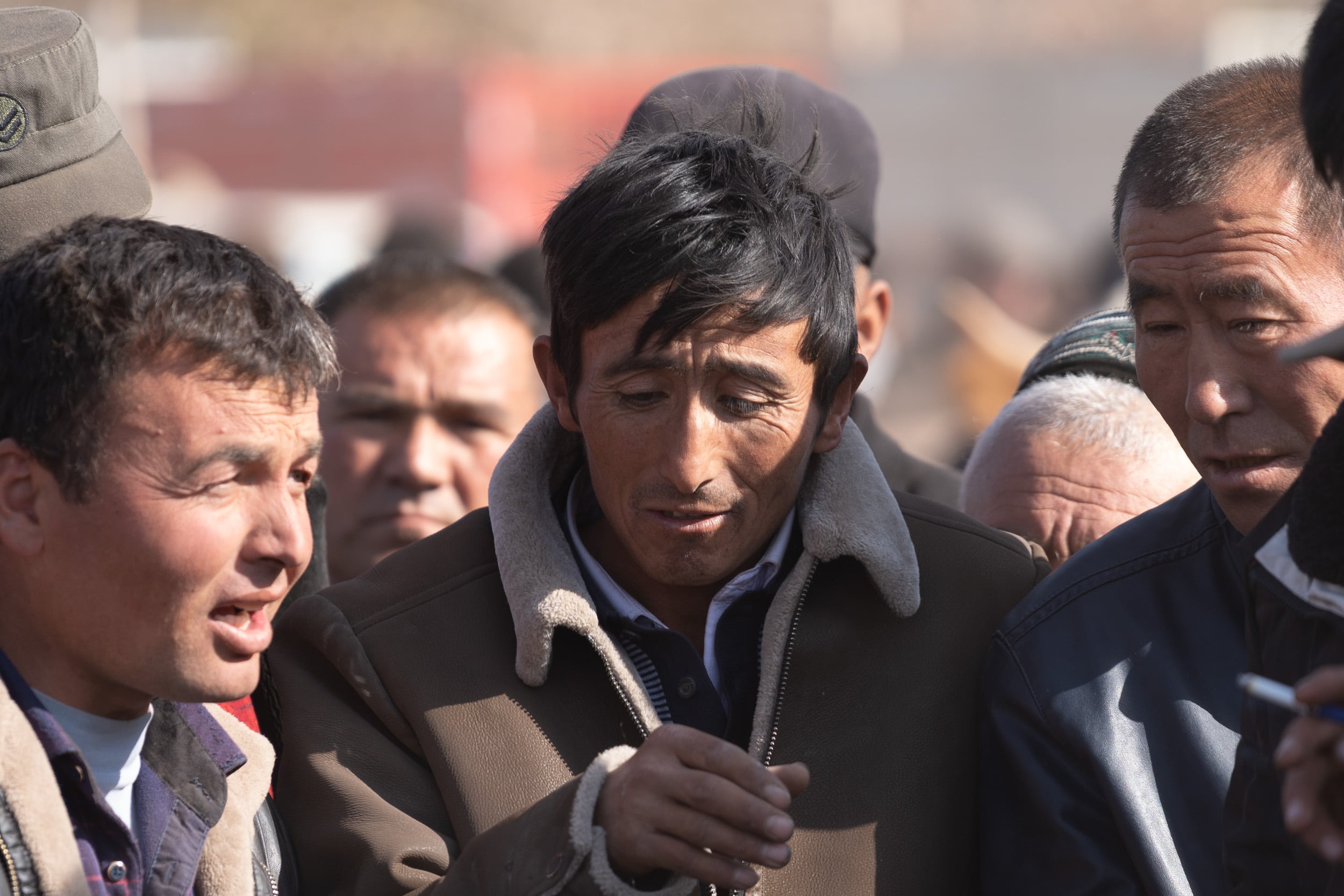 local business men Kashgar local business men Kashgar
