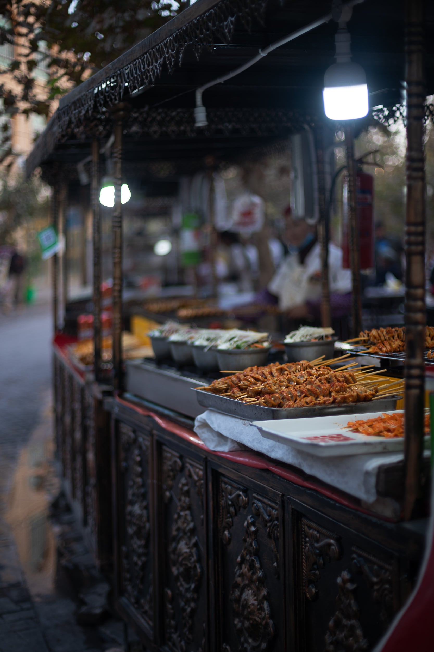 street food in Kashgar China street food in Kashgar China